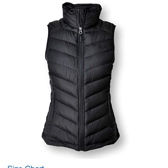 north face flare vest